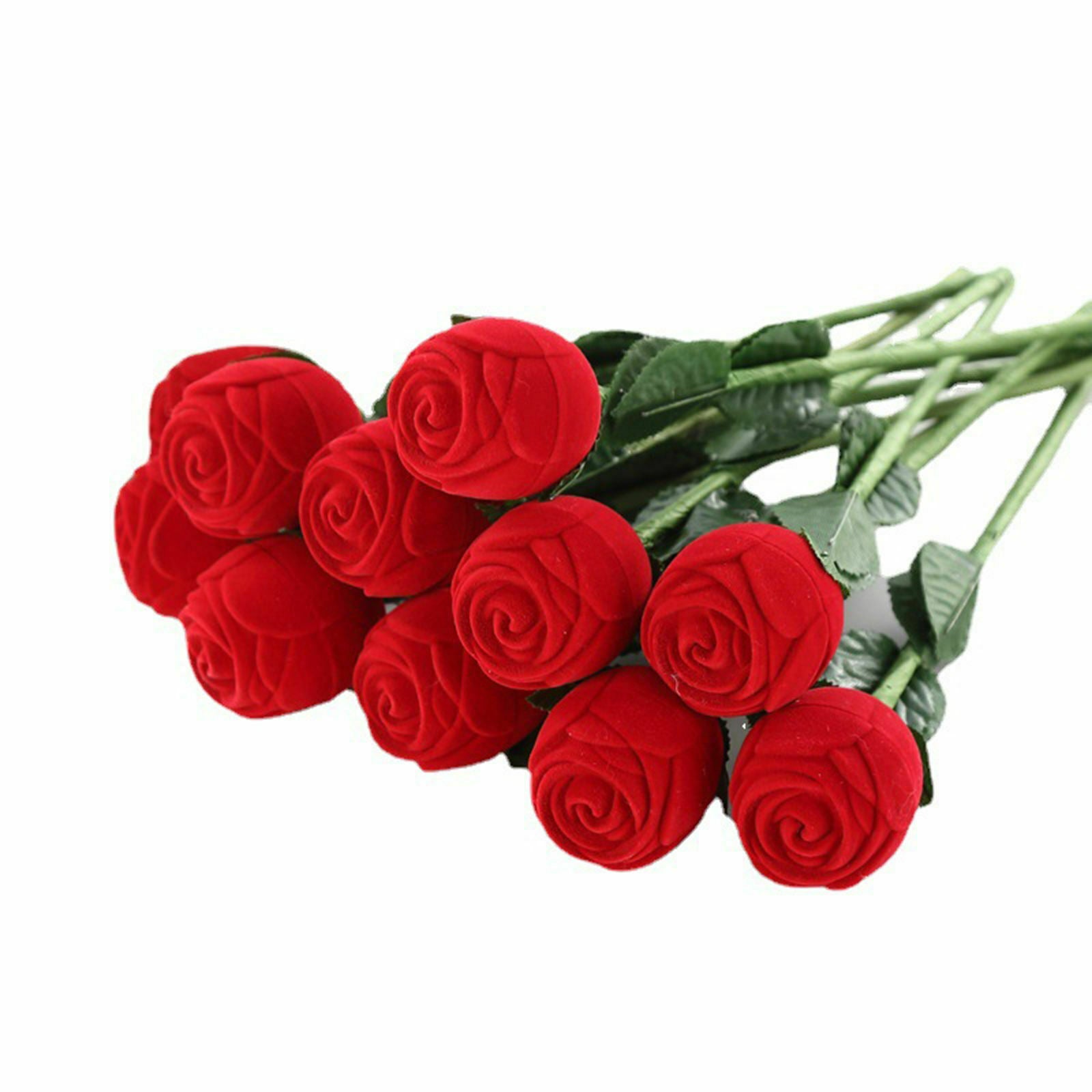 1pcs Rose Shape  Box Valentine's Day Wedding Anniversary for Girlfriend Wife