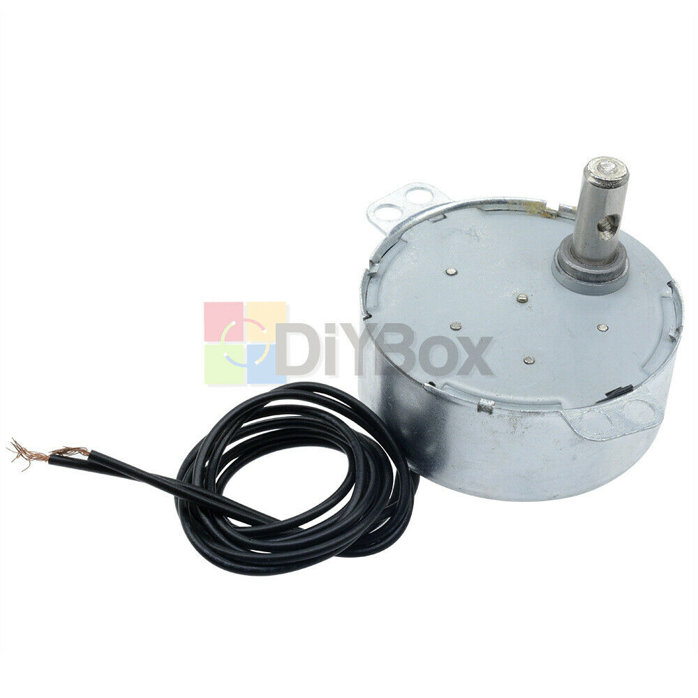 2PCS AC 220V-240V TYC-50 Synchronous Motor 5-6RPM CW/CCW 4W Torque 4KGF