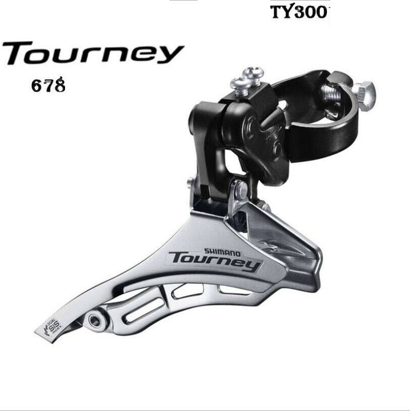 FD-TY300 For Shimano 6/7 Speed Bicycle Front Derailleur Clamp-On 31.8MM Top-Pull