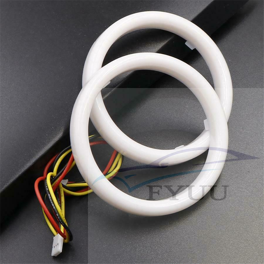 Car Headlight DRL Daytime Running Light Auto Halo Ring Angel Eyes 12V Day Light
