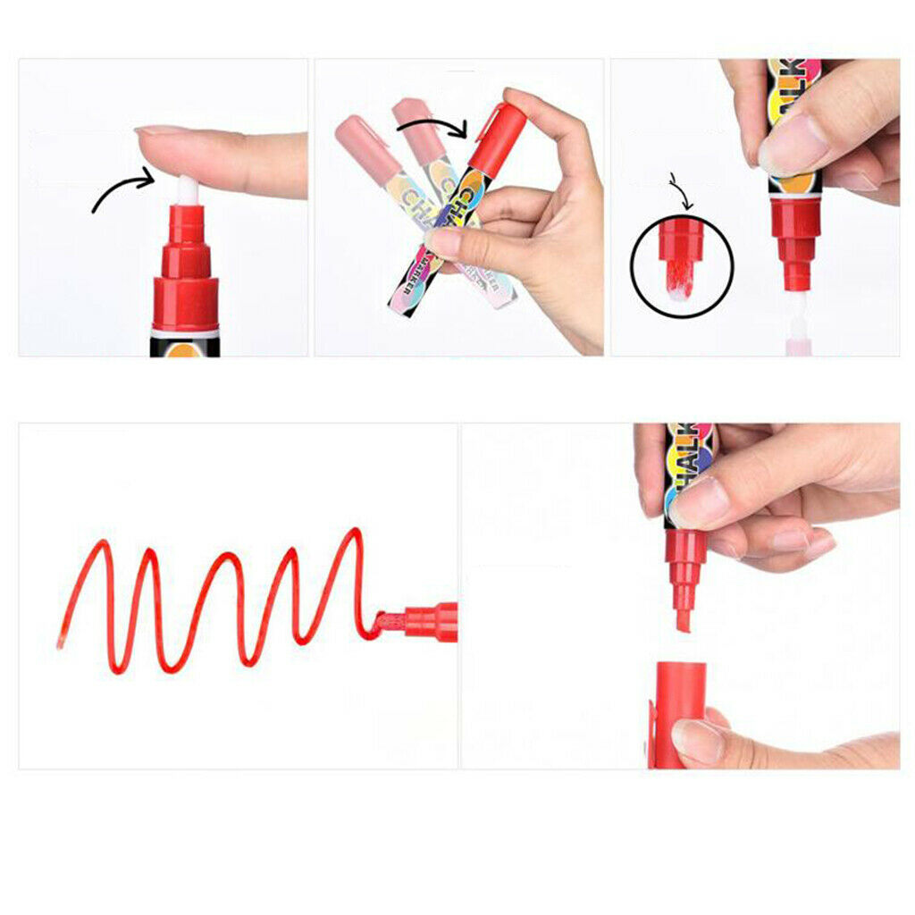 8 pcs acrylic pens marker pens, acrylic paints waterproof markers for DIY photo