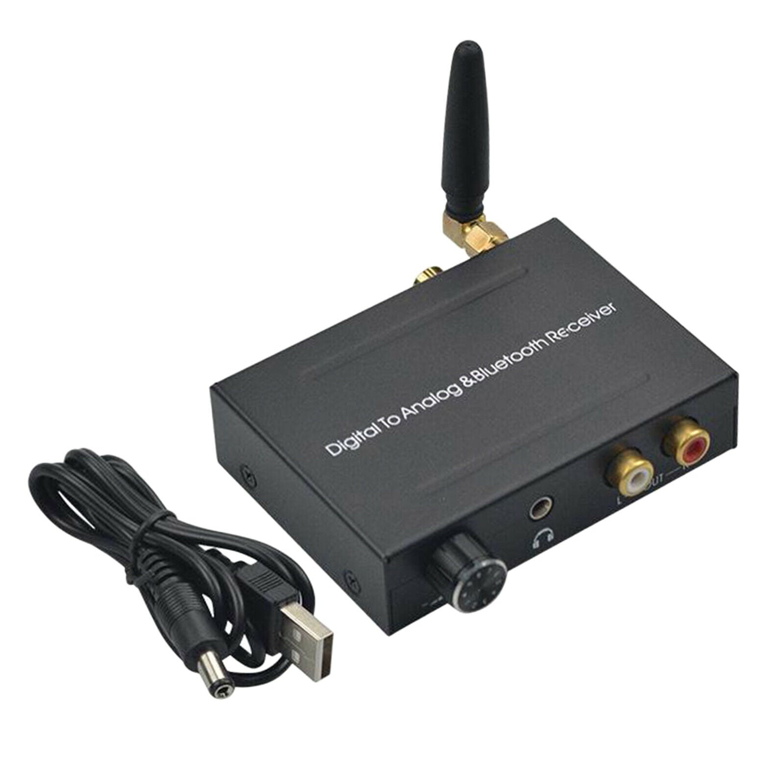 192kHz DAC Converter Digital to Analog with Bluetooth Receiver .