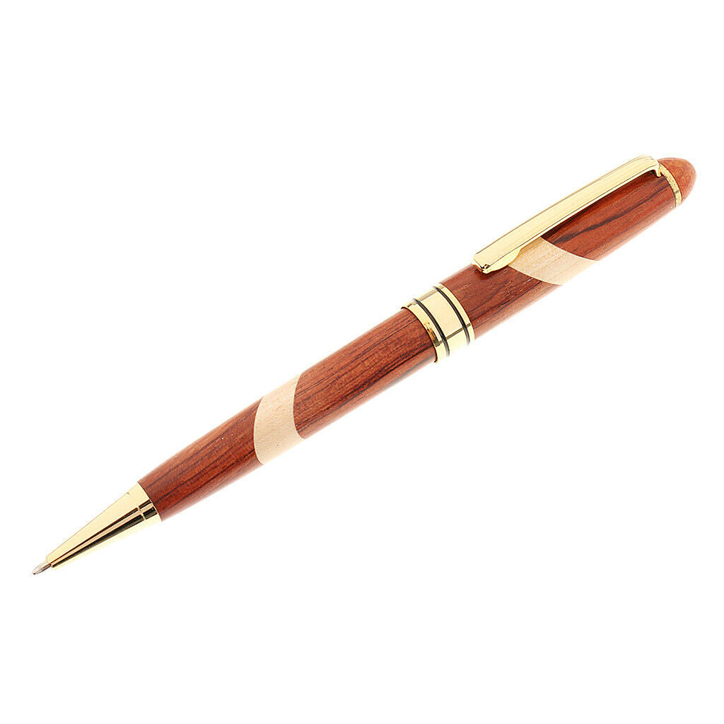 Rosewood Ballpoint Sign Pen with 10pcs Pen Refills Writing Replacement Parts
