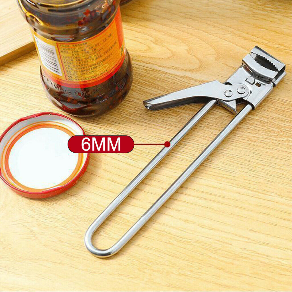 Jar Opener Cover Remover Bottle Gripper Stainless Steel Jar Lid Opener Home