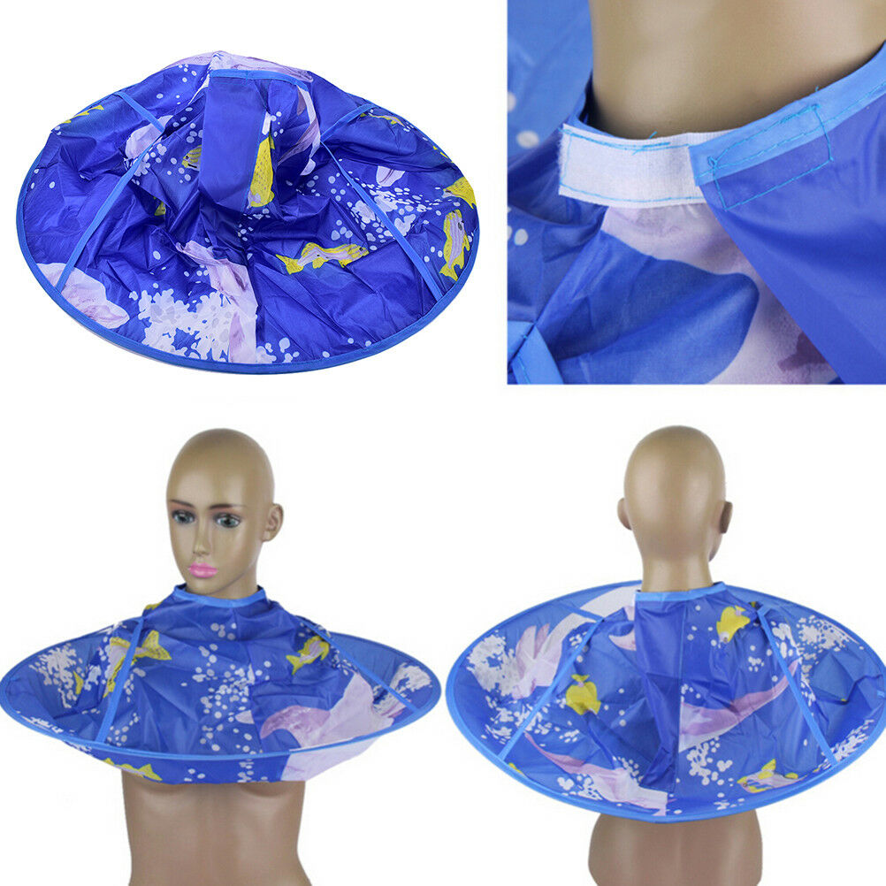 Sea Child Hairdresser Hair Cutting Cape Haircut Apron Cloak Clothes Waterp.l8