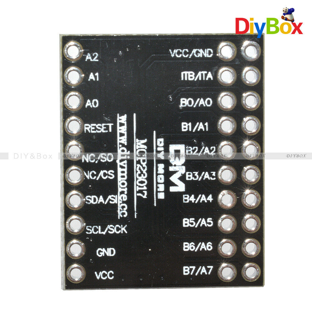 MCP23017 16-Bit I/O Bidirectional Expander with I2C IIC Serial Interface Module