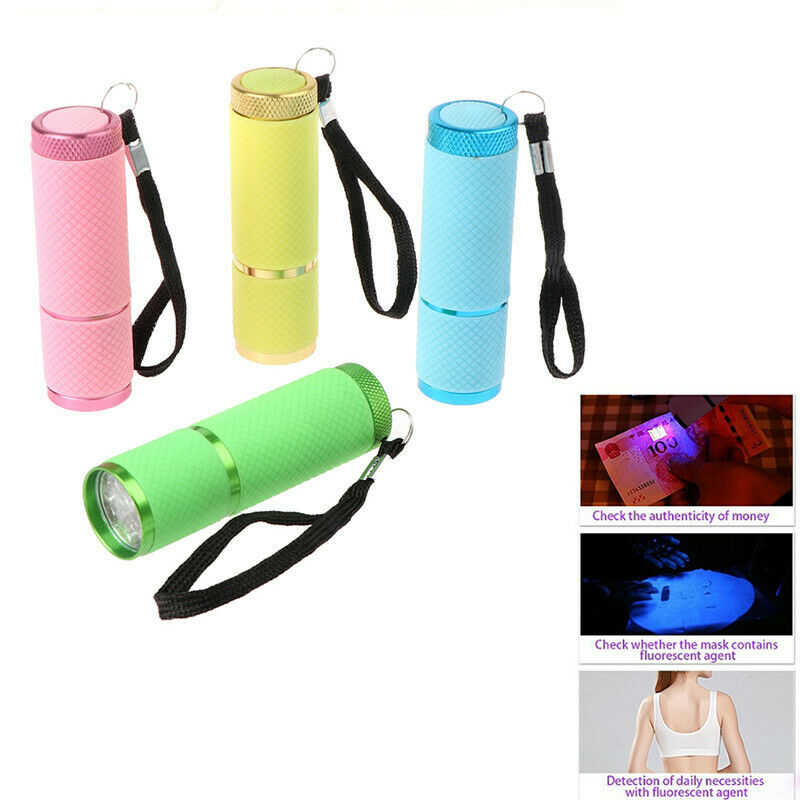 Useful Mini LED UV Gel Lamp Light Nail Dryer Flashlight Nail Polish ManicureBDA