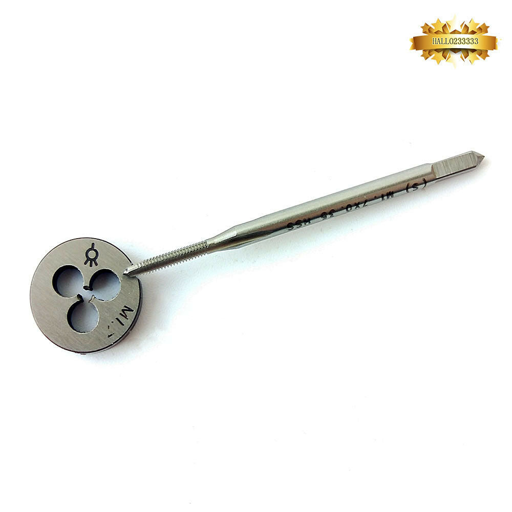M1.7*0.35 Tap and die combination tool fine pitch thread tool metric right-hand