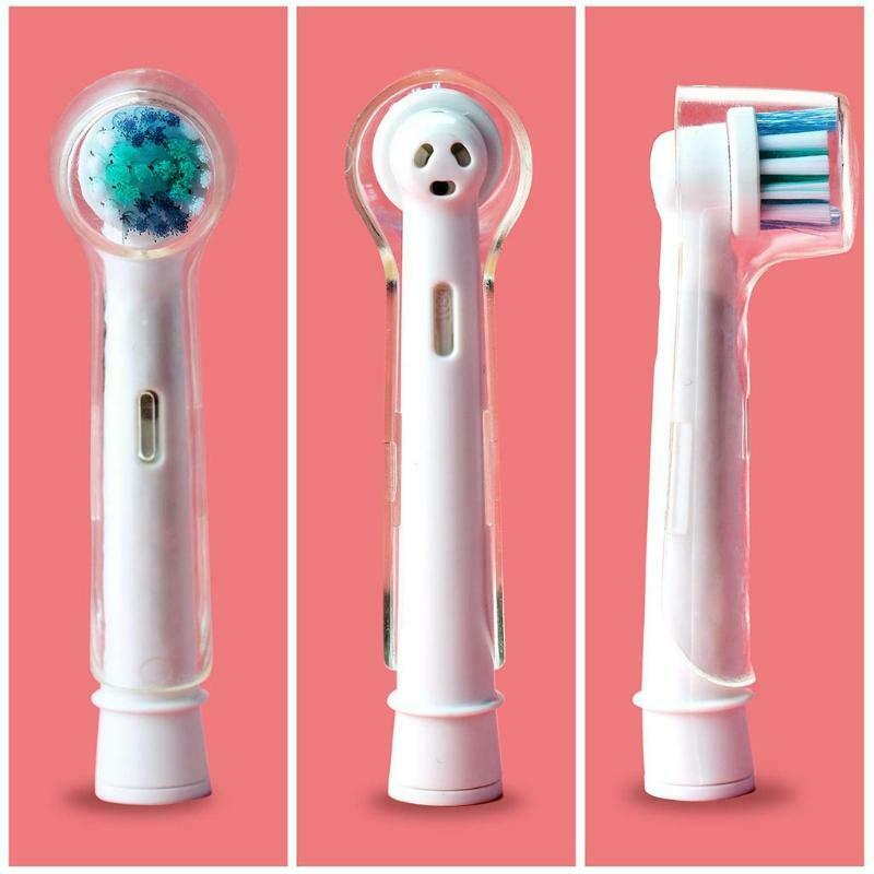 5PCS Electric Toothbrush Head Protective Cover Case Cap Portable Dustproof