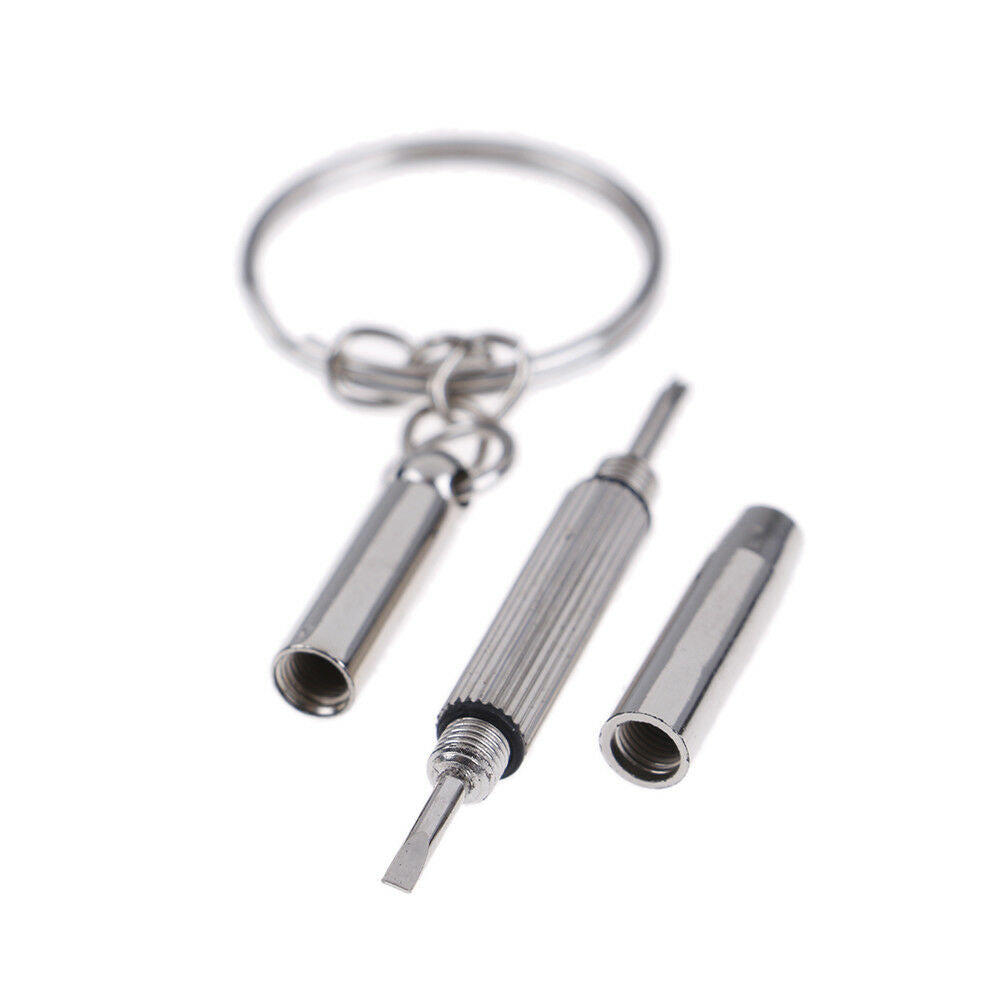 600Pcs Tiny Screws Nut + Screwdriver Watch Eyeglass Glasses Repair Tool Set~ SJ