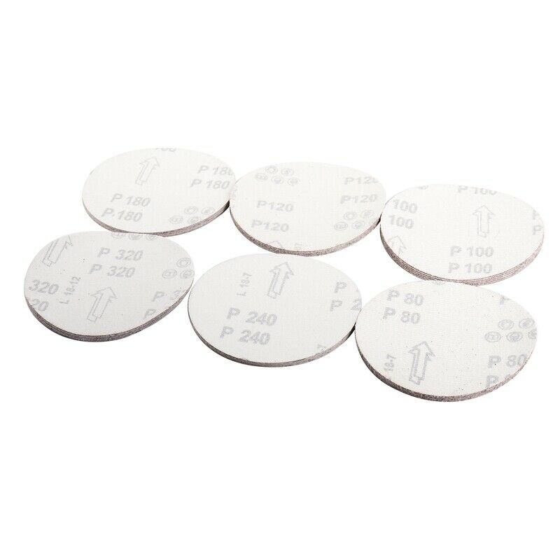 30pcs/set 5inch 125mm Round sandpaper Disk Sand Sheets Grit 80/100/120/180/240A9