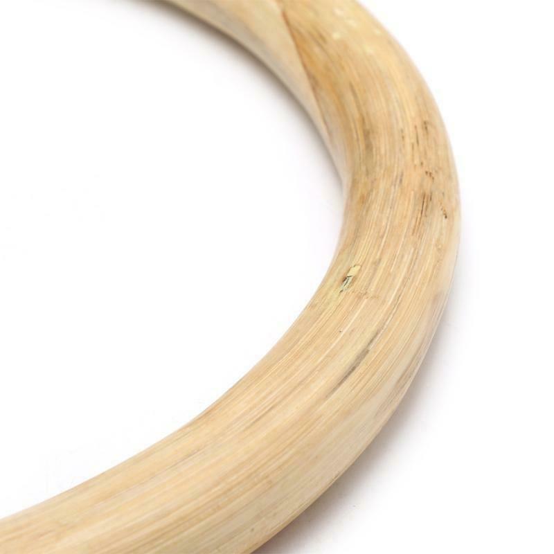 Chinese Kung Fu Wing Chun Hoop Wood Rattan Ring Sticky Hand Strength Training