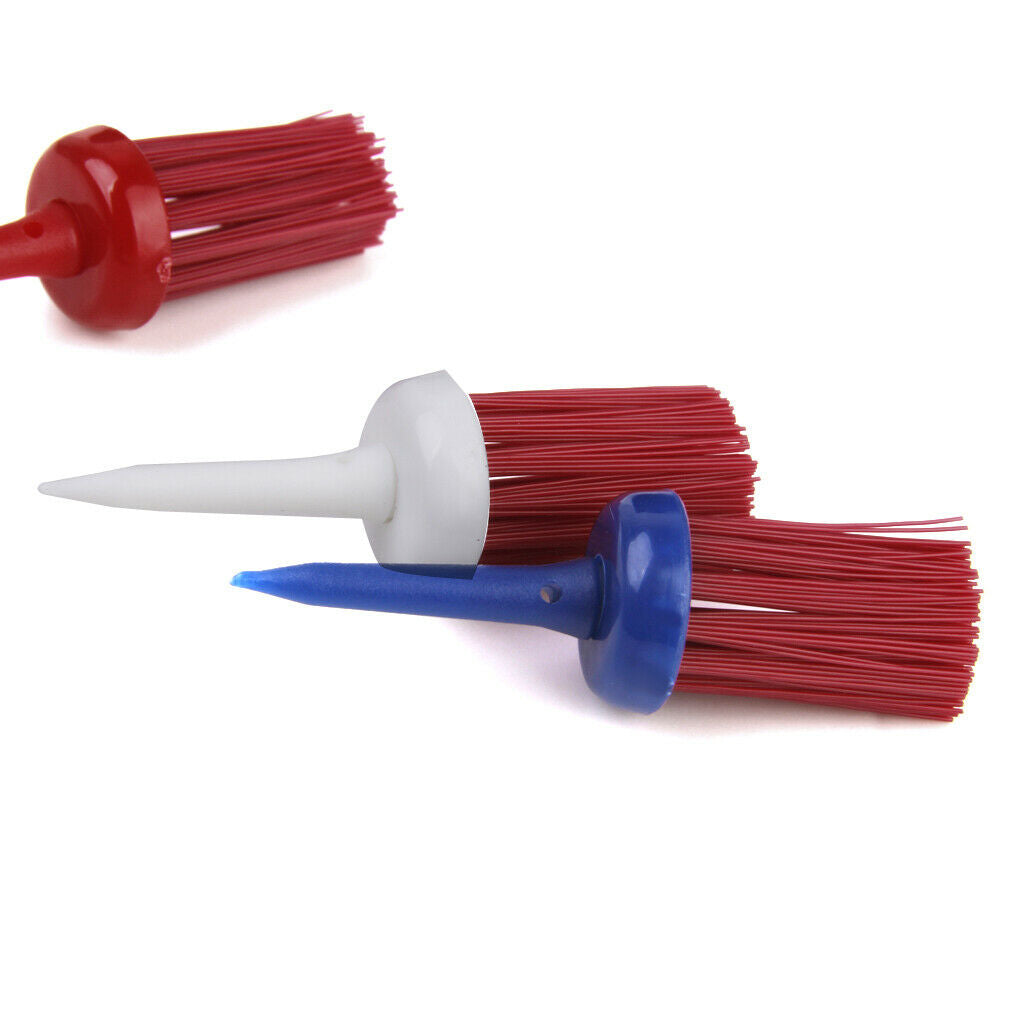 3 Packs ( Different Size) Golf Tees Brush Driver Training Accessory Random