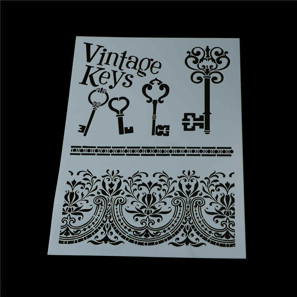 key layering stencils for walls painting scrapbooking stamping stamp albu.l8