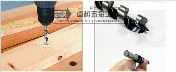 Extra Long Wood Drills Auger Drill Bit Hand tool 18x230mm