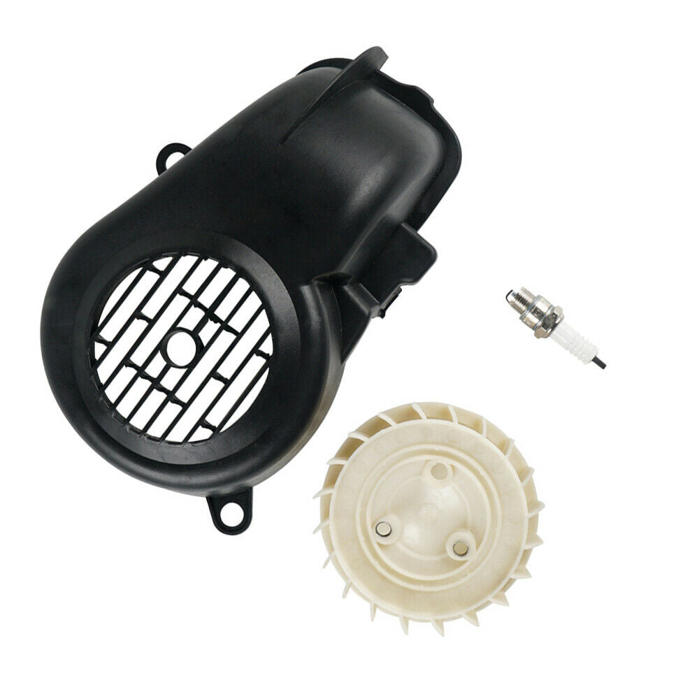 For Polaris Predator Sportsman Scrambler 90 2-Stroke Air Cooling Fan Shroud Kit