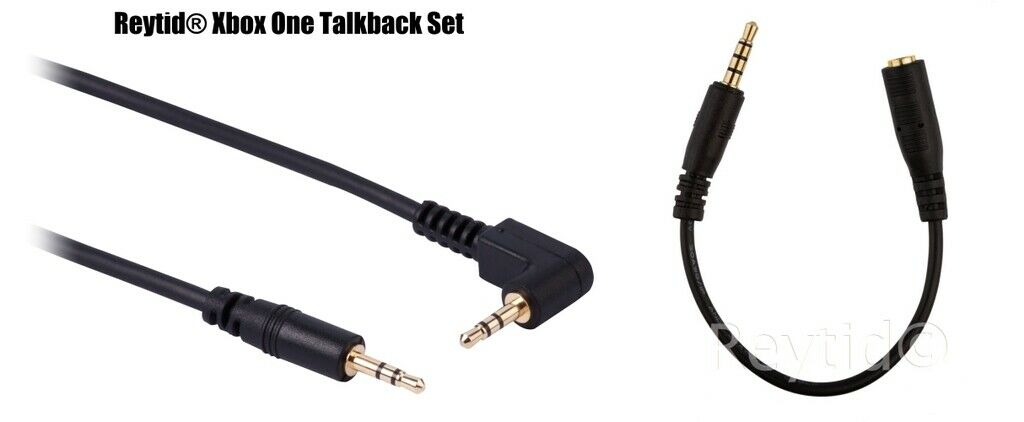 Chat Kit Cable Adapter Talkback Turtle Beach Leads for Xbox One Live 360