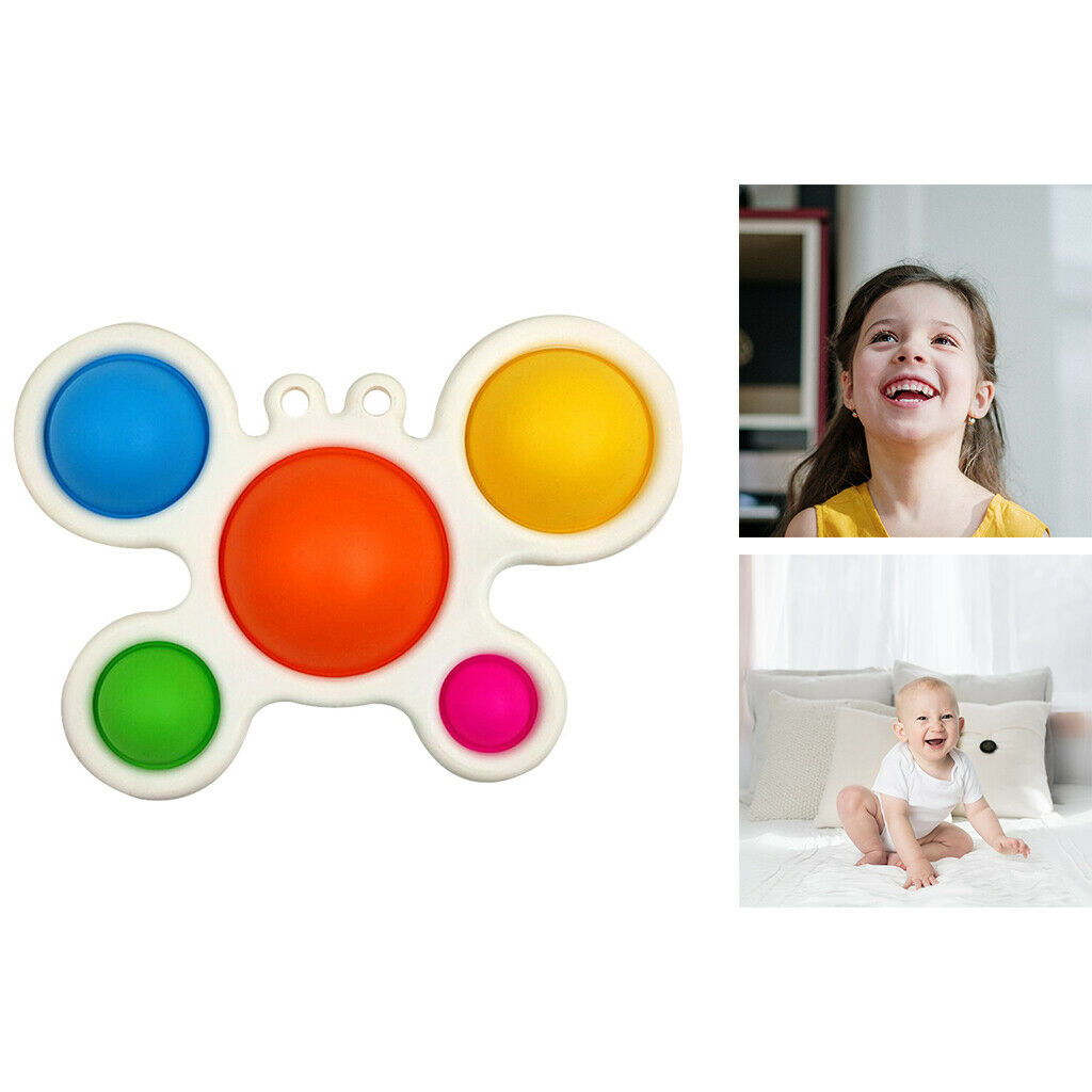 Fidget Infant Baby Bath Rattle Stress Finger Toys New for Kids Party Gifts