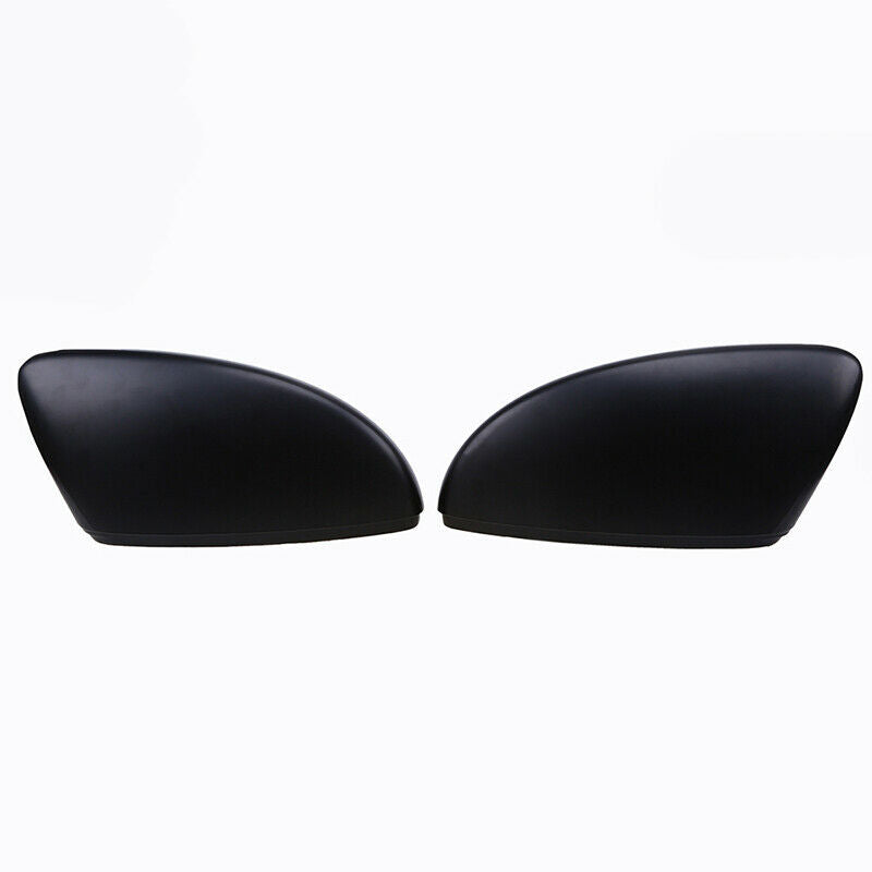 For Volkswagen Jetta Beetle 2012-2018 2Pcs Matte black Rear View Mirror Cover