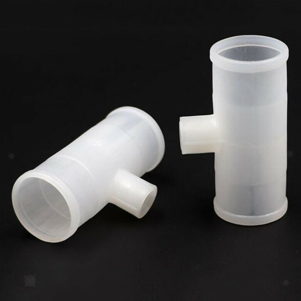 10pcs 3/4inch Tee Fittings Tubes Replacement for Automatic Poultry Waterer
