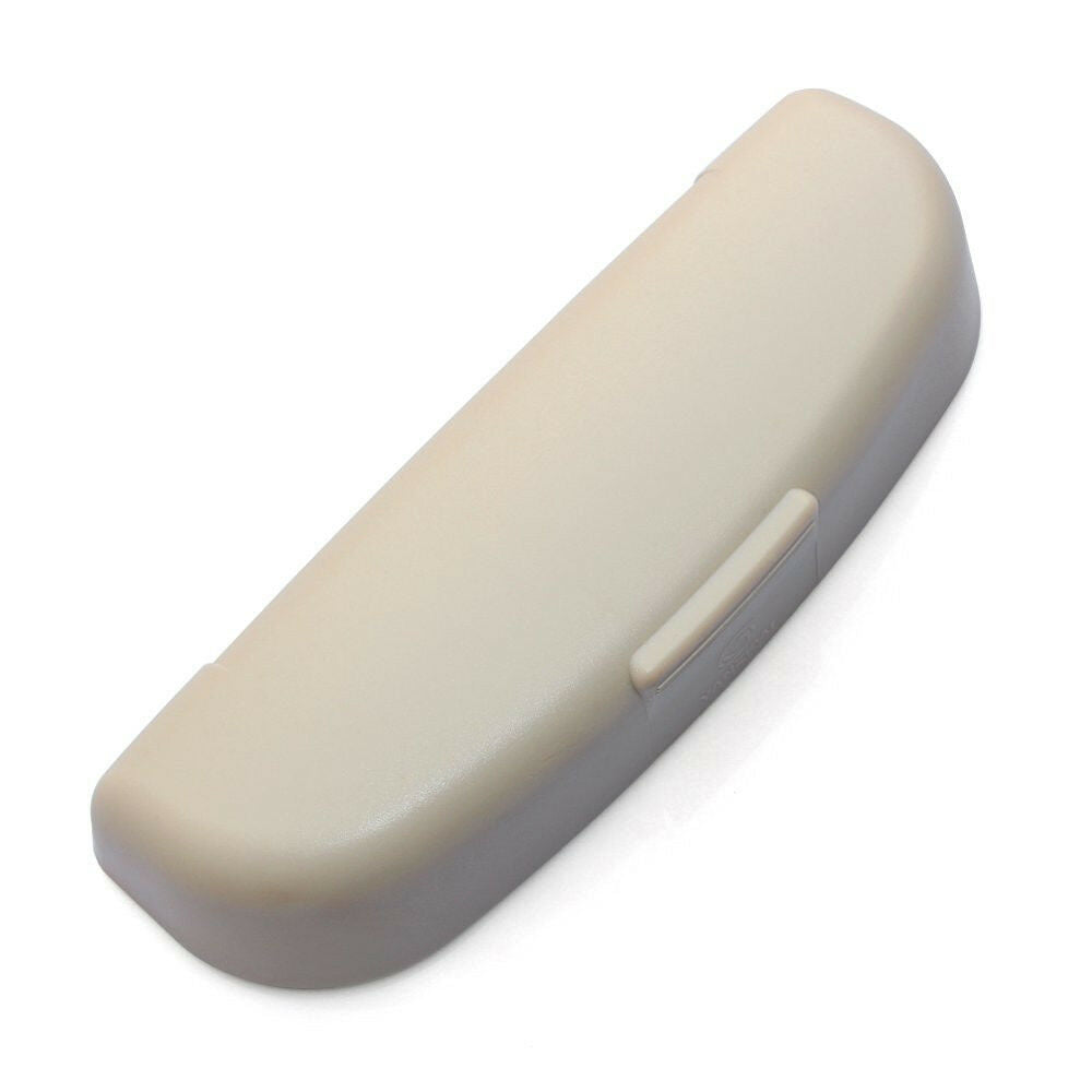 Auto Car Interior Sunglasses Sun Glasses Storage Box Eyeglass Case Holder Beige