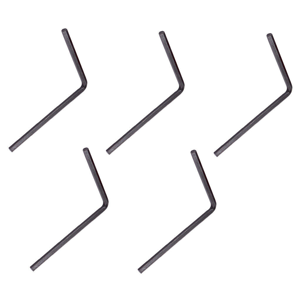 5x Guitar Neck Hexagon Wrench 3.175mm for   Electric Guitar Repair Part
