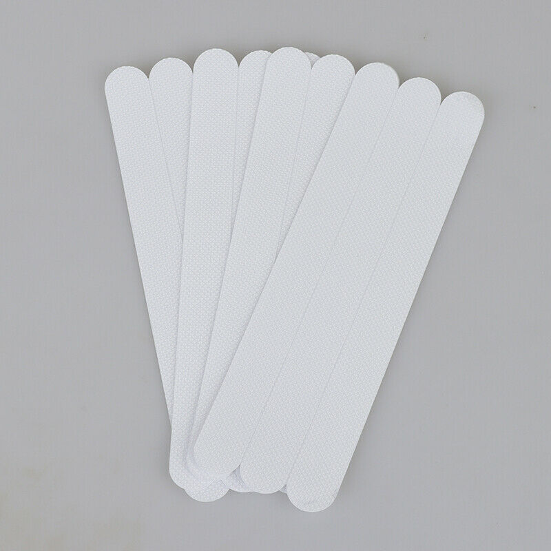 12Pcs Stair Steps Anti-slip Rubber Bathroom Bathtub Transparent Non-slip StiFCA