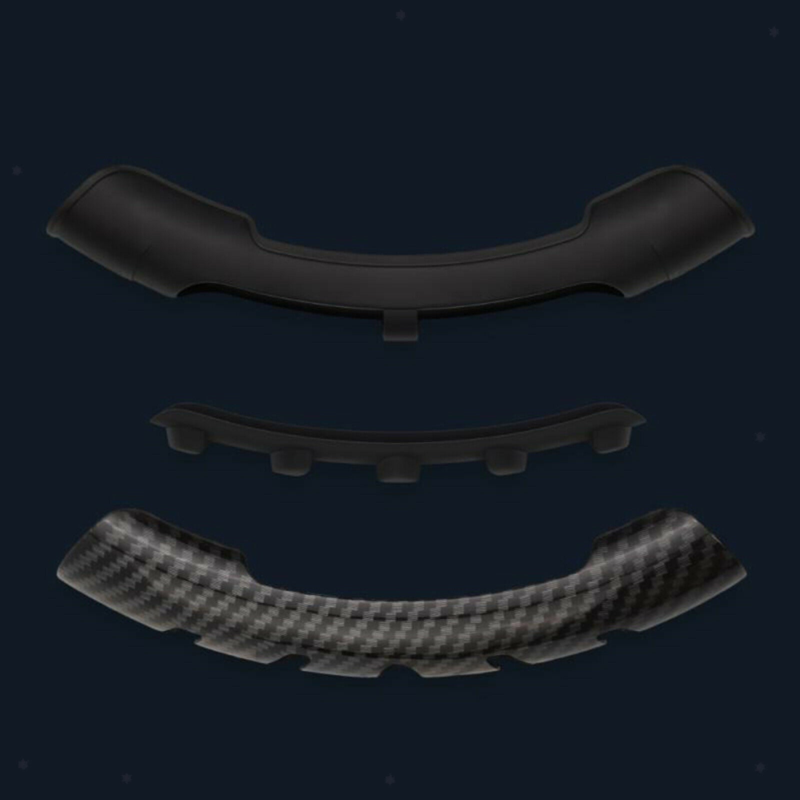 ABS Stylish Car Steering Wheel Cover for Most Vehicles carbon fiber grain