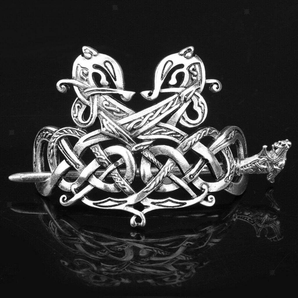 5Pcs Celtic Knot Hair Clip Viking Hair Stick Hairpins Hair for Hair Braids