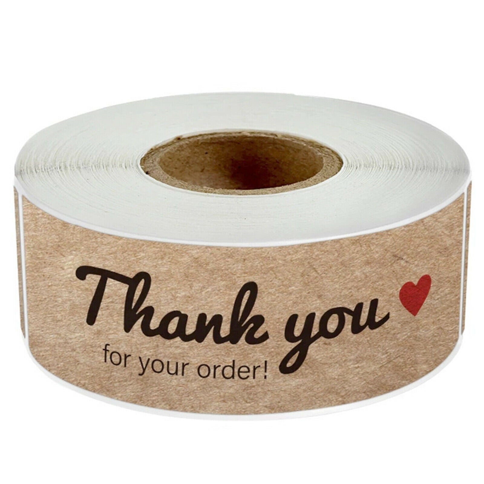 3 Rolls 120 Pieces Thank You Stickers Labels for Small Business, Packaging,