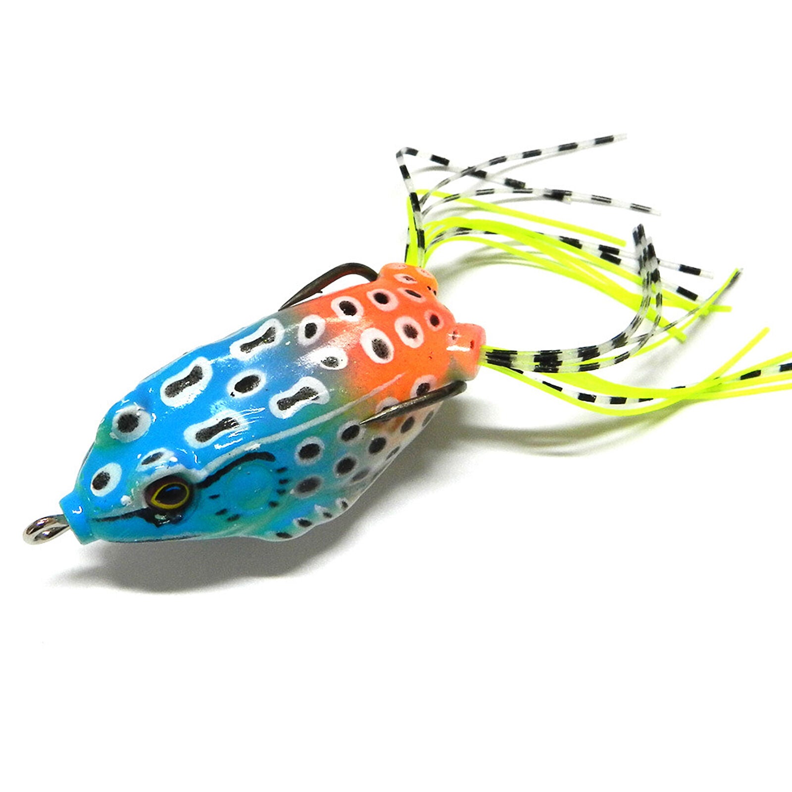 6pcs Soft Lures Fishing Lure Set Soft Bait Frog Baits Tackle 5.5cm