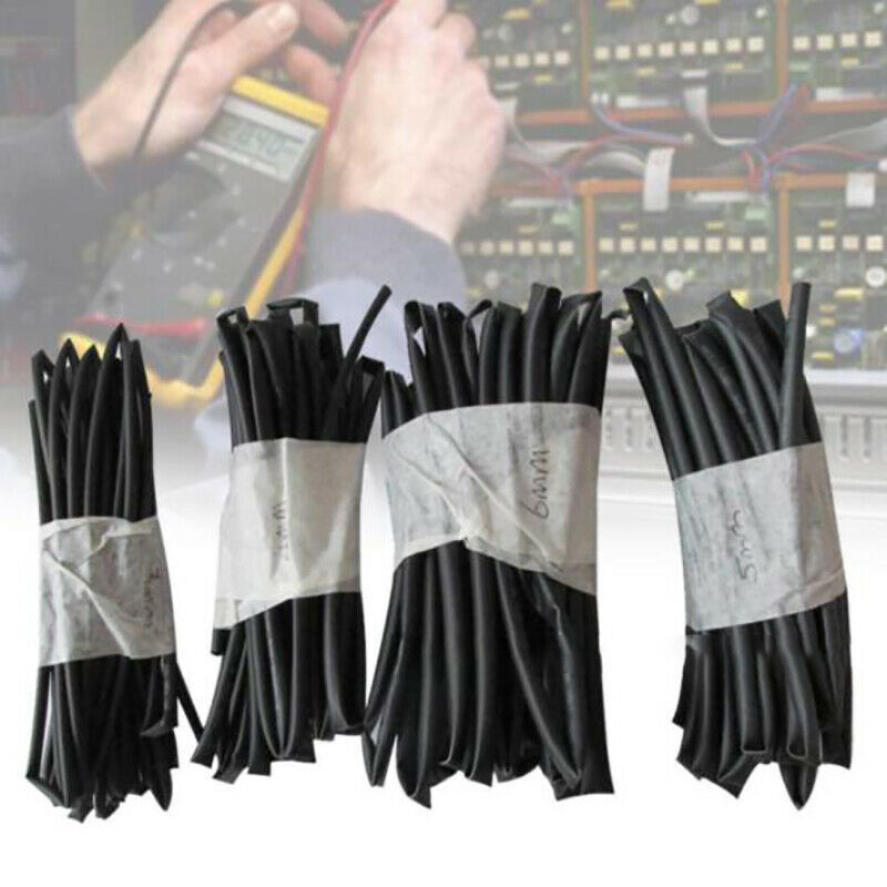 4 x 1 meter lenghts heat shrink tubing 3mm 4mm 5mm 6m.l8