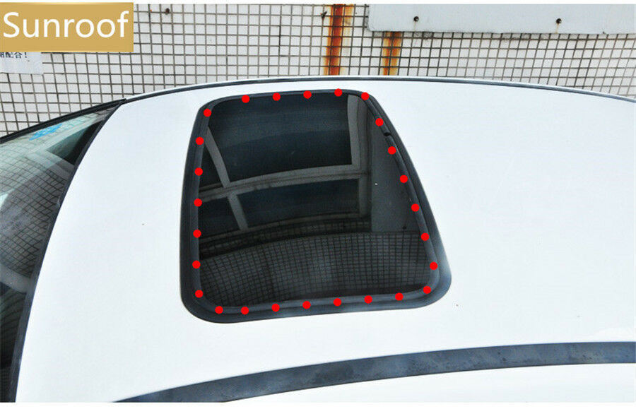 Rubber 5m Weatherstrip Seal Strip Trim Fit For Car Triangular Windshield Sunroof