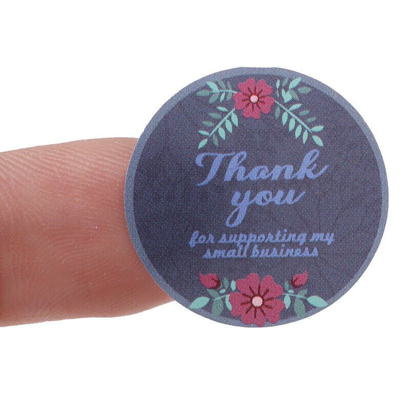 Thank You Stickers Seal Labels 500pcs Round Handmade Label Scrapbooking S.l8