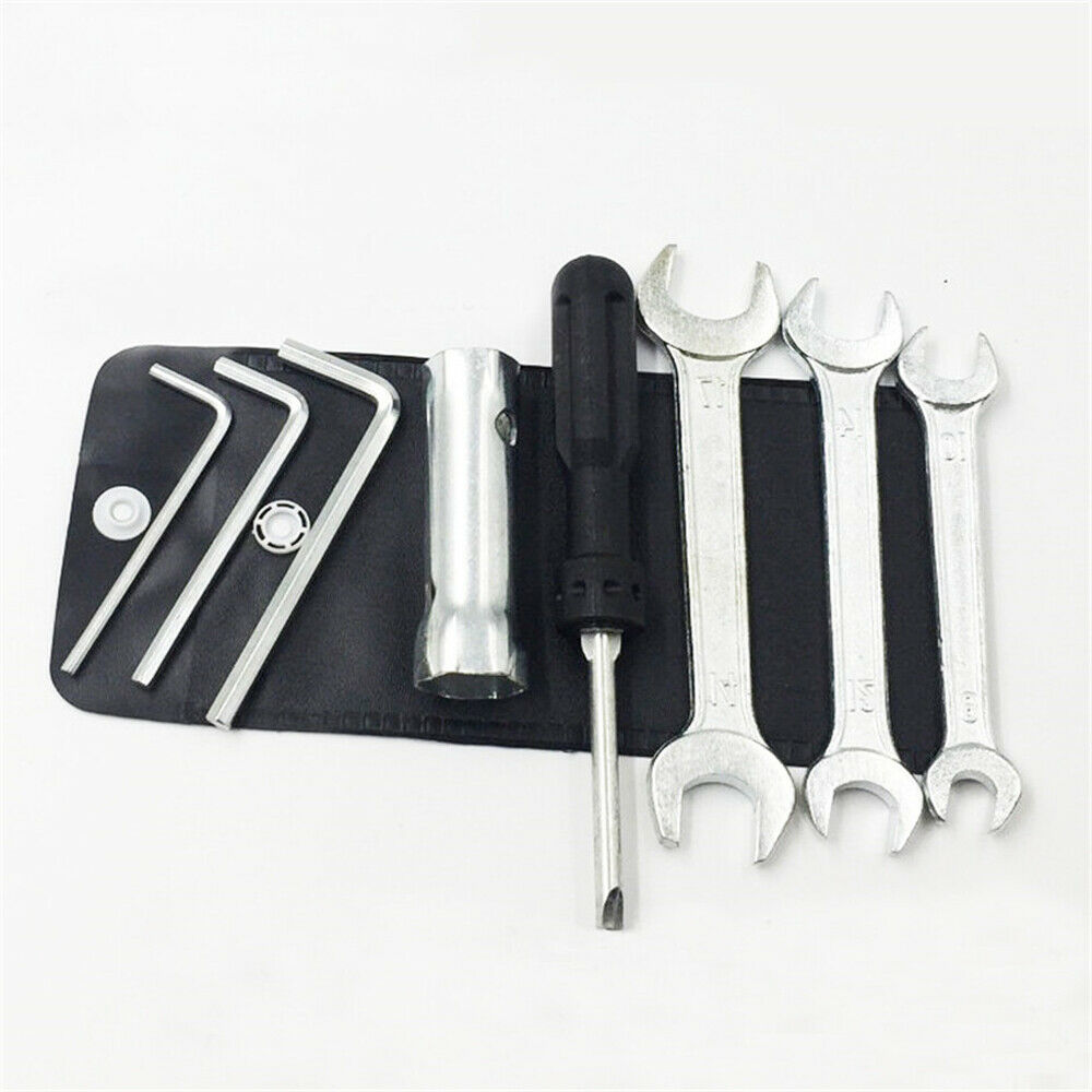 8Pcs Motorcycle ATV Spark Plug Spanner Wrench Socket Nos Repair Tool Universal