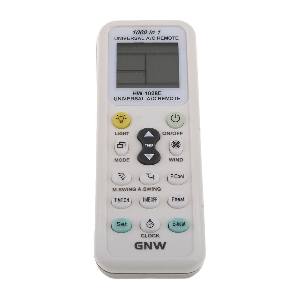 HW-1028E Universal Air Conditioner Remote Control 1000 In 1