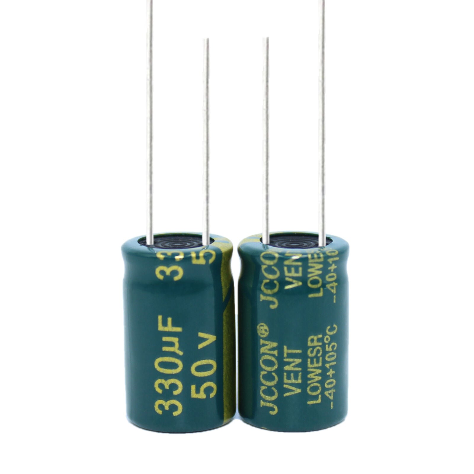 10pcs 50v330uf Aluminum electrolytic capacitor Switching power adapter 10x17mm