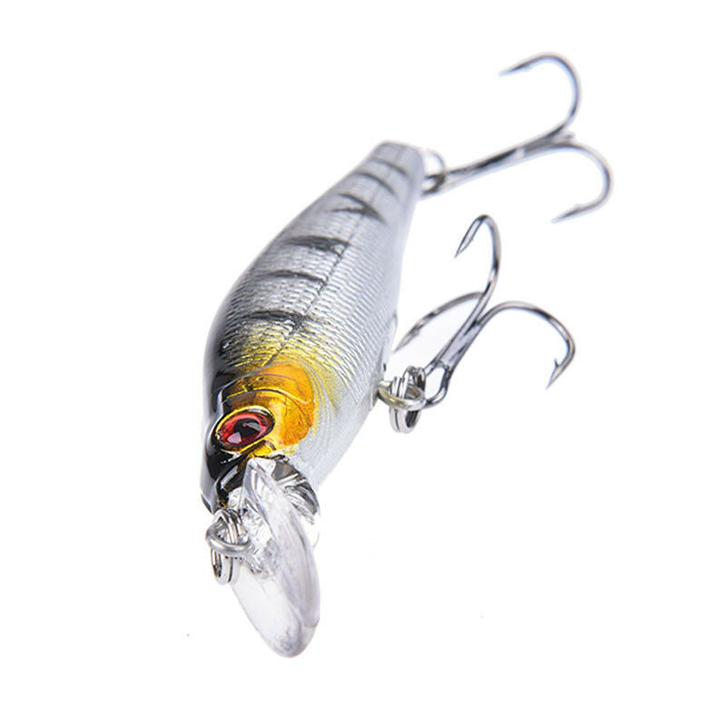 9g/8cm fishing lures baits floating metal crankbaits popper hard lures ho.l8
