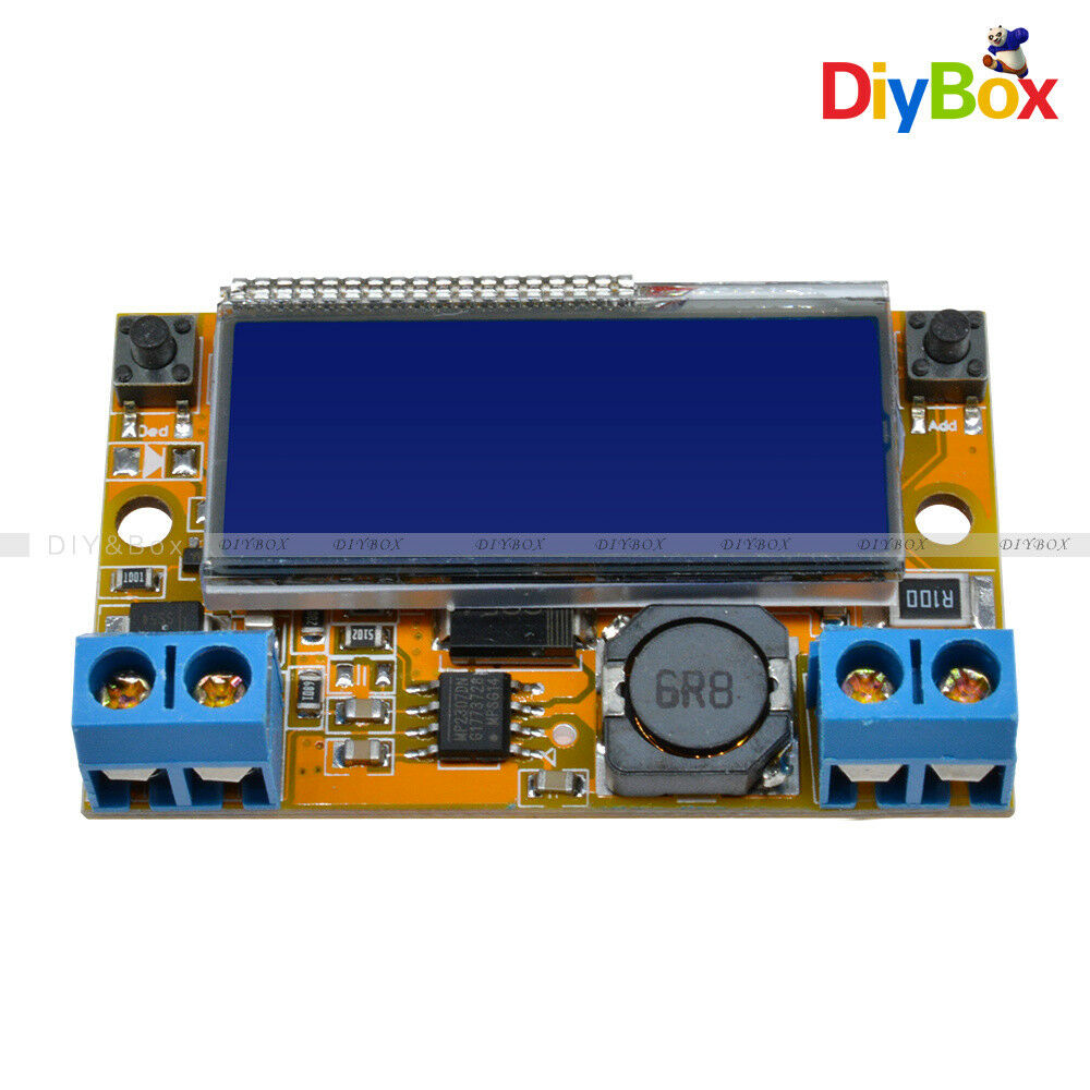 DC-DC Adjustable 3A Step-down Power Supply Module Voltage Current LCD Display