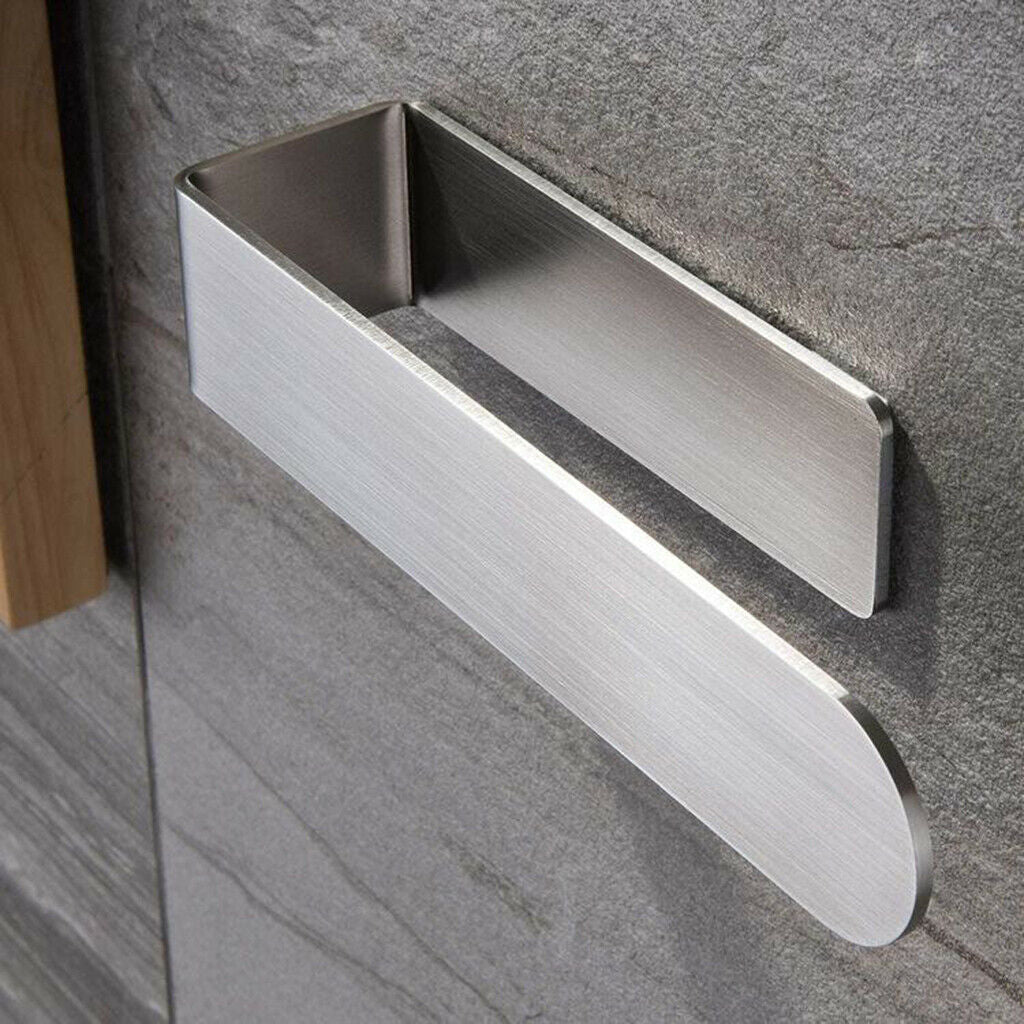 Sticky Towel Hanger Bathroom Towel Bar Thicken Towel Rack Bathroom Organizer