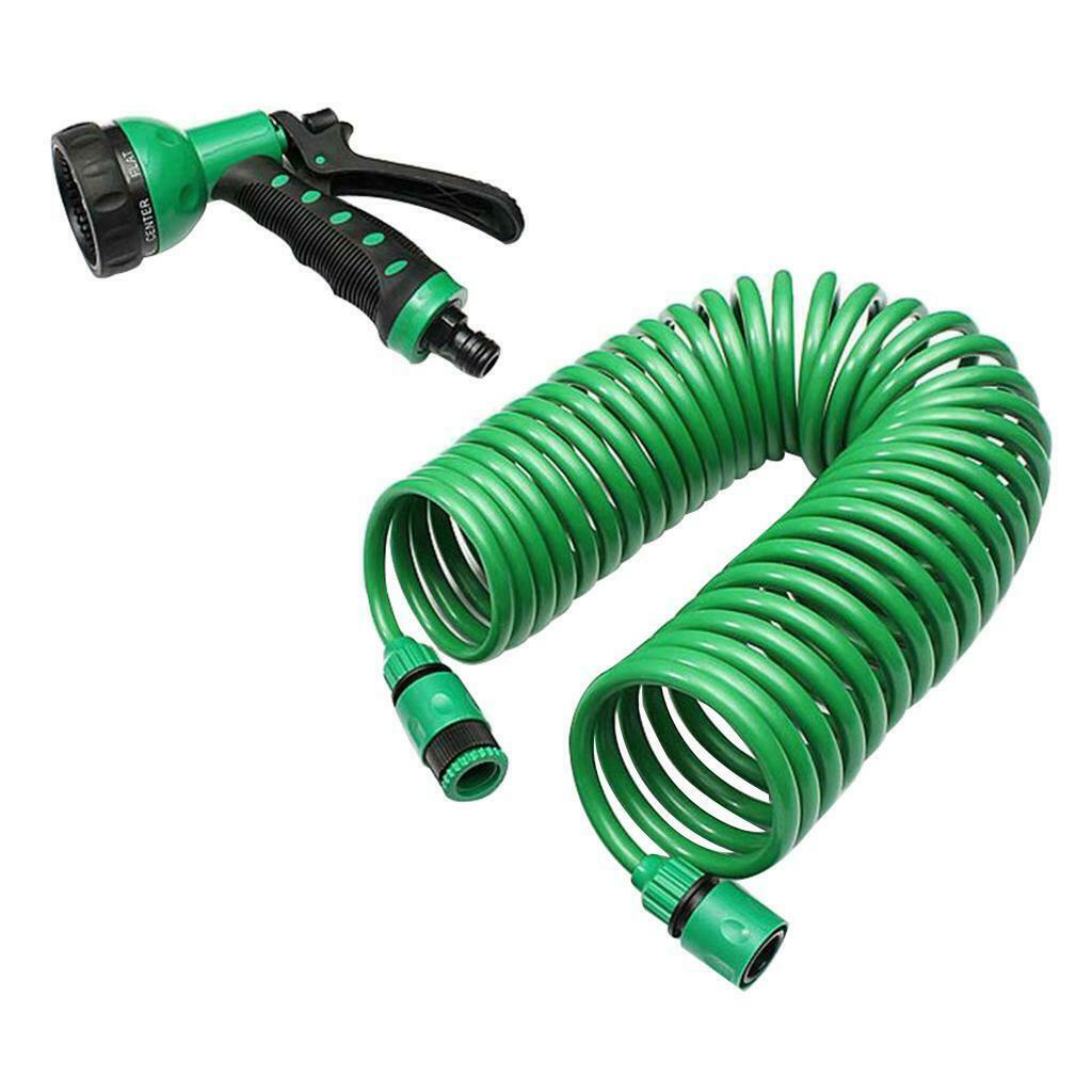 Garden Water Spray Hose 3/8" Quick Connector Spray Nozzel Spray Gun 7.5cm