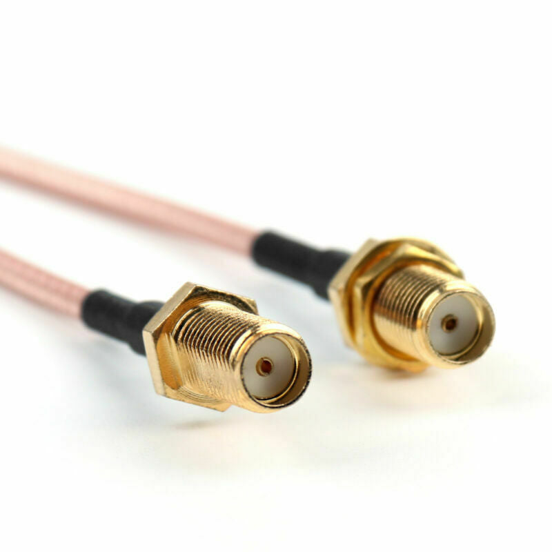 1Pcs 20cm RG316 Y Type 1 SMA Male Plug to 2 SMA Female Jack Pigtail Cable 8in SP