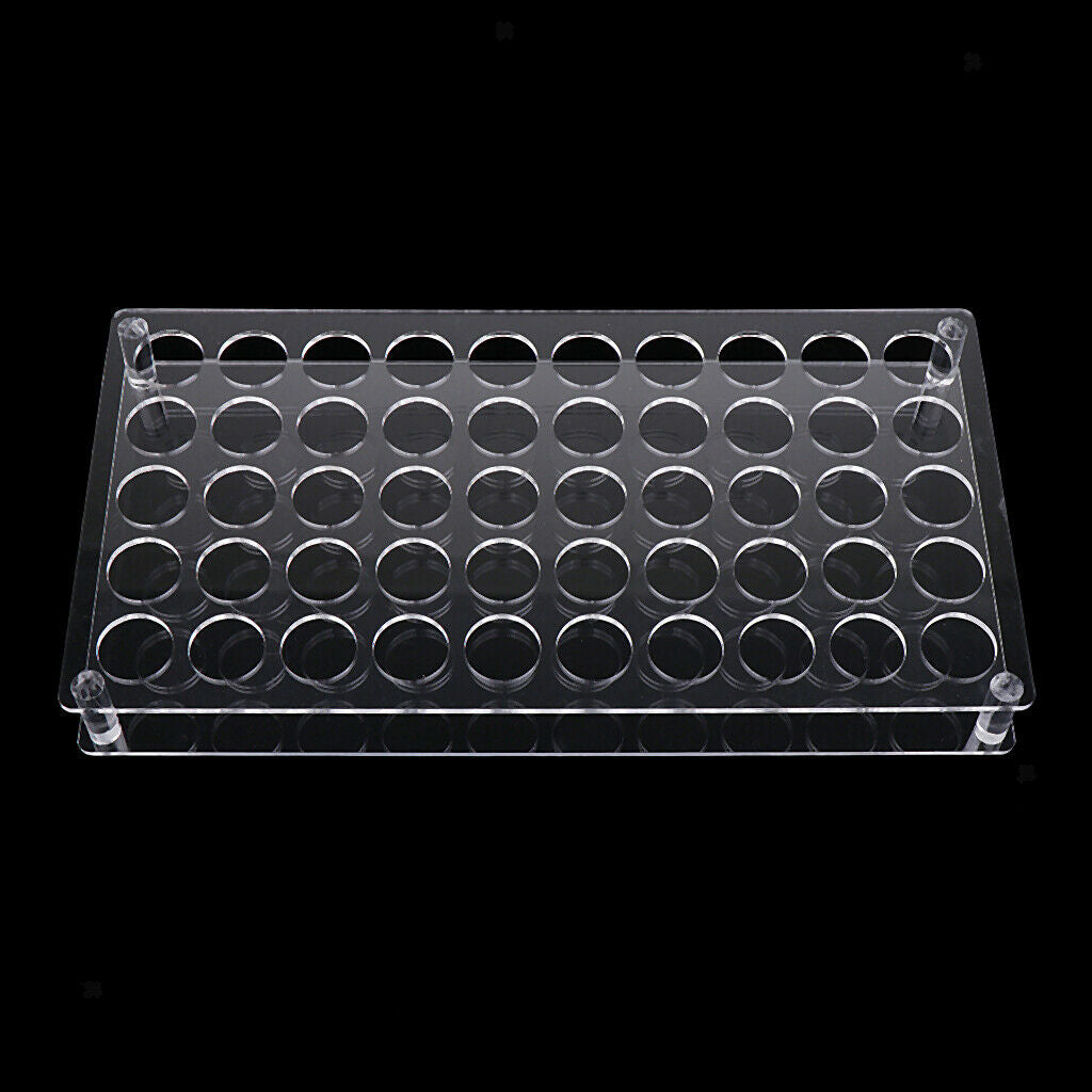 Transparent 50 Spaces Acrylic Lipsticks Holder Storage Cosmetic/Organizer
