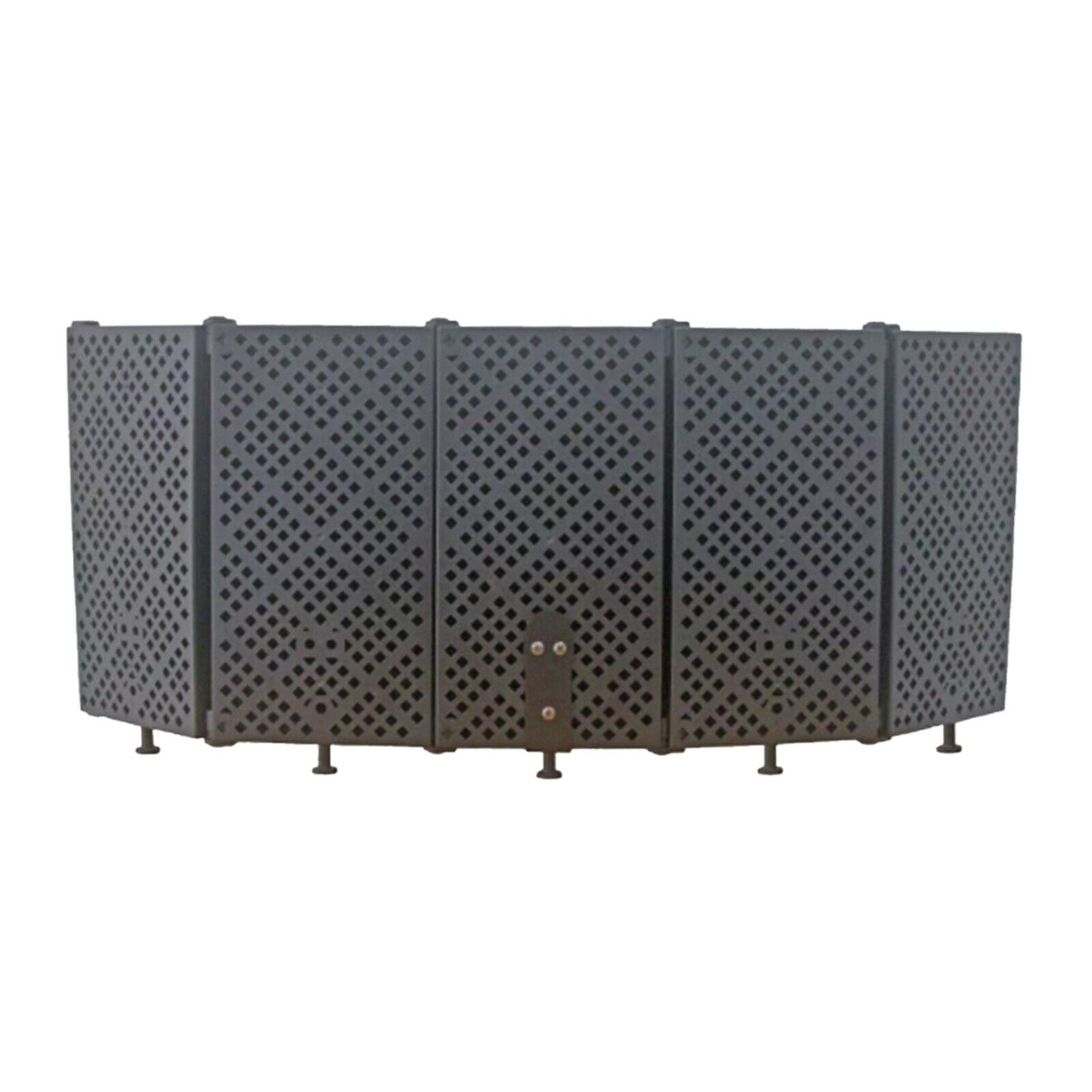 Isolation Shield Professional Microphone Shield,Foldable Adjustable Mic Isolator