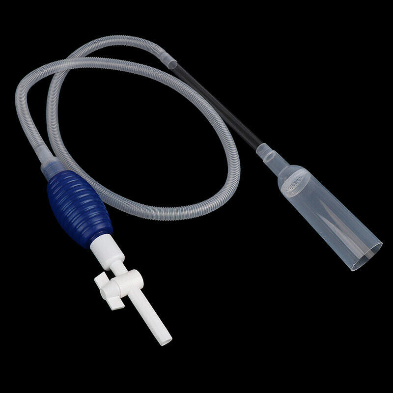 Aquarium Gravel Cleaner Vacuum Handheld Siphon Pump With Filter Nozzle Fish TaSJ