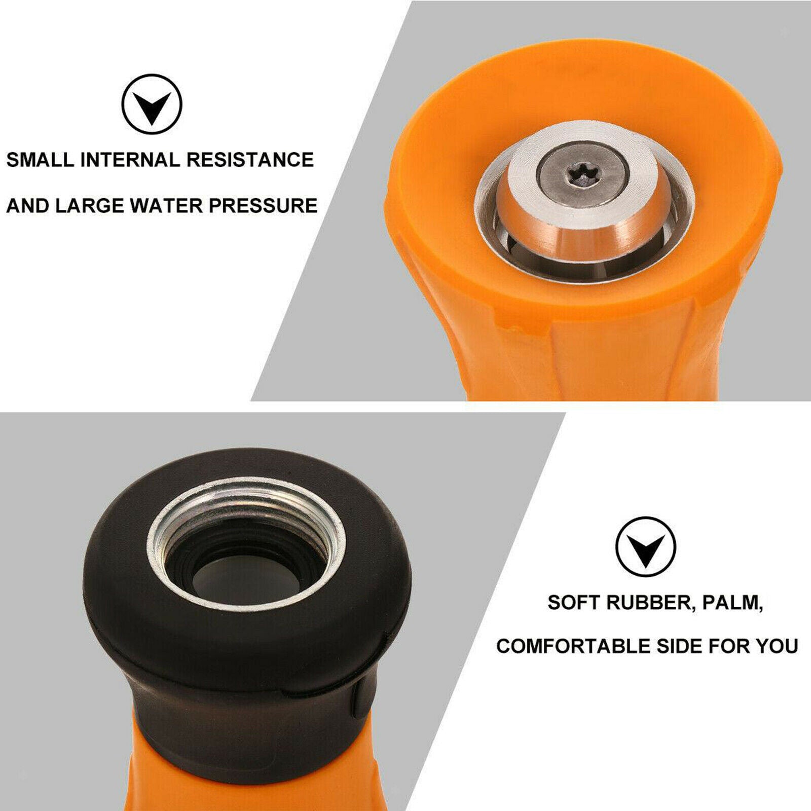 Garden Hose Nozzle Hose Nozzle Car Wash Sprayer Watering Plant Washing Car