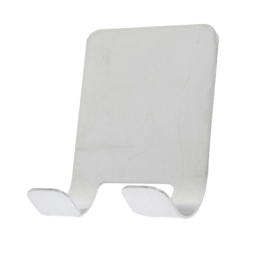 Stainless steel adhesive hooks without drilling, self-adhesive hooks, wall