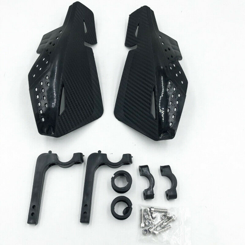 Carbon Fiber Color Motorcycle Bike ATV Hand Guards Windshield Protective Shell