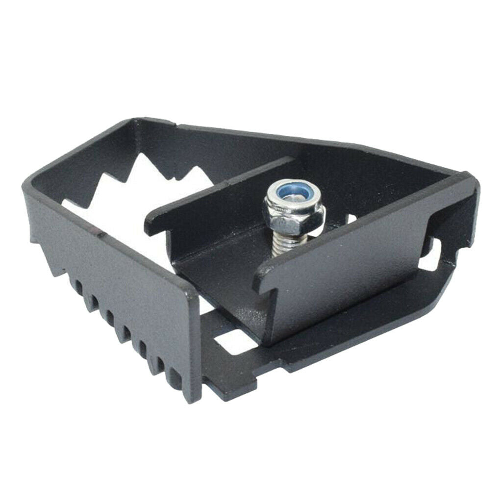 55mm Rear Foot Brake Lever Pedal Pad Extender for BMW F650GS F750GS F800GS Black