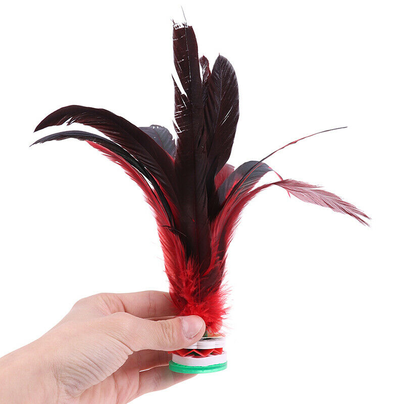 2PCS China Jianzi Colorful Fancy Feather Shuttlecock for Fitness Entertai.l8
